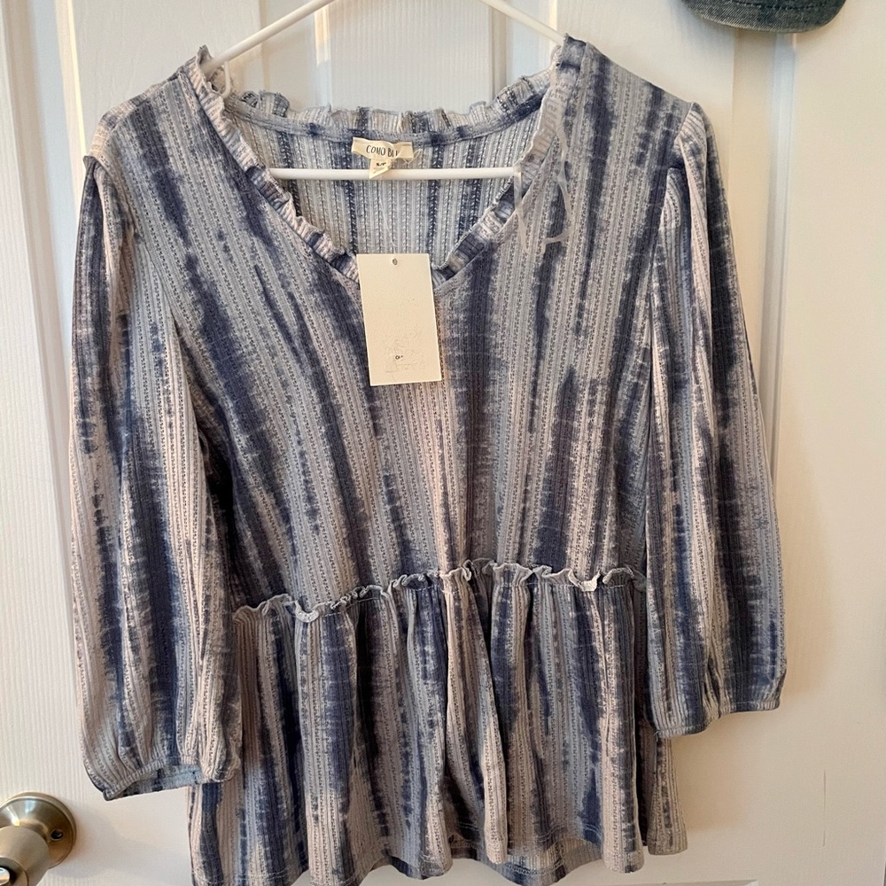 Como Blue Blouse